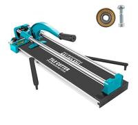 Mophorn Coupe Carrelage 600mm, Angle Réglable, Positionnement Laser Précis avec Double Rails Supports, Coupe-carreaux Manuels pour Facilement Couper Carrelage et Porcelaine