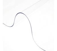 Mophorn Nappe PVC Rectangulaire Transparente 1,5mm Table de Protection Imperméable Épaisse pour Cuisine et Meubles