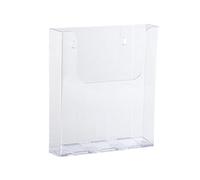 mophrati Porte-brochures en acrylique pour dépliants et brochures. Présentoir polyvalent pour la documentation, idéal pour les restaurants, hôtels, bureaux