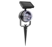 mophrati Projecteur extérieur lumière fêtes de noël et décoration de Jardin capteur lumière intégré Quand il Fait Sombre Lampe projecteur ABS
