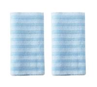 mophrati Serviette de douche antibactérienne exfoliante 2 pièces/ensemble, hygiène exfoliante, éponge Loofah en Polyester, 25 à 100cm, C
