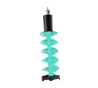 mophrati Tarière à Glace - Équipement de pêche sur Glace fiable, doté d'une en Nylon Robuste pour Une pêche Efficace en mer, lac et rivière, Bleu, 75 cm