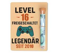 MOPZIJA Lovely Cards Carte Game boy - cartes d'anniversaire,16e anniversaire homme femme - cadeau homme 16-16 ans homme,carte anniversaire homme,16 ans,16 ans homme anniversaire