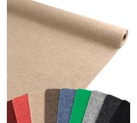 Moquette aiguilletée Rips Malta - Beige, 2,00m x 12,00m, Moquette au Mètre Réutilisable | Cértifiée avec Résistance au Feu B1 | Moquette Foire Stand