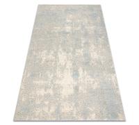Moquette en laine FLUX 461.46.AE500 OSTA - Abstraction, structurelle, loft gris bleus 240x340 cm