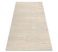 Moquette en laine FLUX 461.93.AE120 OSTA - Lignes structurelle loft crème / gris 60x120 cm