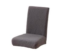 Morain Housse de chaise en peluche épaisse, douce et chaude pour l'automne et l'hiver, housse de chaise sans accoudoirs, pour salle à manger et cuisine