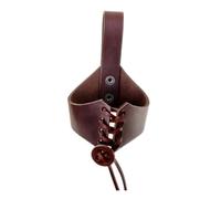 Morain Porte-gobelet en cuir avec ceinture réglable pour tasse à café, étui pratique pour boissons