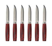 Morakniv Morakniv Classic Steak Knife Lot de 6 Rouge