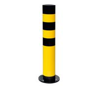 MORAVIA Moravia Borne de protection SWING pour l'intérieur, acier, jaune/noir, à cheviller, 159/965mm Quantité:1