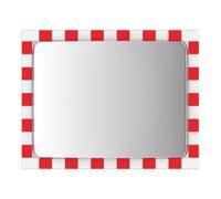 MORAVIA Moravia Miroir de circulation en acier inoxydable anti-buée/antigivre 600 × 800 + collier Quantité:1