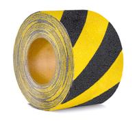 MORAVIA Moravia Revêtement antidérapant jaune/noir autocollant malléable rouleau 100 mm x 18,3 m Quantité:1