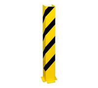 MORAVIA Protection anti-collision Moravia Profil en U noir/jaune 1200 x 160 x 6 mm pour montage sur goujon Quantité:1