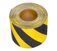 MORAVIA Revêtement antidérapant Moravia jaune/noir rouleau auto-adhésif façonnable 150 mm x 18,3 m Quantité:1