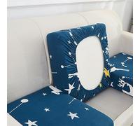 Morbuy Moderne Housse de Coussin de Canapé, Extensible Housse de Siège de Canapé Antidérapant Coussin Housse de Protection Canapé Protege de Meubles Antipoussière (1 Place,Étoile)