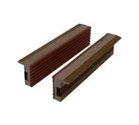 Mordaches de protection en aluminium pour étaux - 125 mm