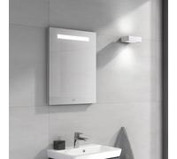 More To See One Miroir mural avec éclairage LED encastré, lumière naturelle, 45x60cm A430A800)