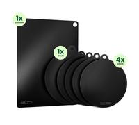 MoreCore Protection Plaque Induction | Protege Plaque Induction | Protege Plaque de Cuisson | Cache Plaque de Cuisson | 6 Pièces