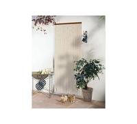 Rideau de porte chenille florence beige - 120 x 220 cm - morel