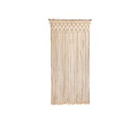 MOREL Rideau de porte macramé - Écru