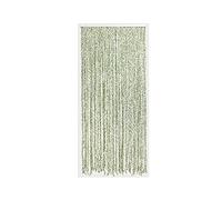 MOREL Rideau de Porte Torsades de Polyester et Feuillage Artificiel - 90 x 200 cm