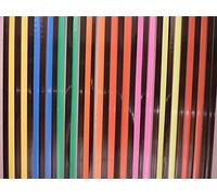 Rideau de porte lanières plastiques Antilles little - 90 x 220 cm