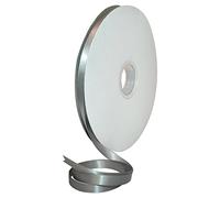 Morex Ribbon Ruban Double Face en Satin, 3/20,3 cm par 91,4 m., Argent