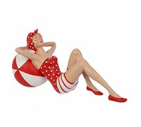 Moritz Figurine Pin Up Girl Maillot de Bain Femme Lady Shabby France Style Antique L : 30 cm