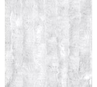 Moritz - Rideau de porte duveteux - En chenille - 90 x 220 cm - Gris / blanc - Peut servir de moustiquaire dans une caravane, au camping