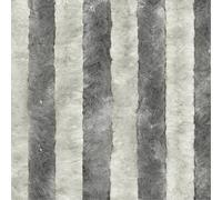 Moritz Rideau de porte en velours en chenille 90 x 220 cm gris clair/gris rideau de porte servant de moustiquaire pour caravane de camping