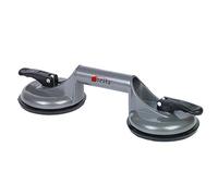 Moritz® Ventouse de manutention munie de 2 ventouses, en aluminium - pour le transport de plaques en verre, de fenêtres, etc.
