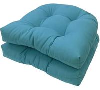 Morkite Lot de 2 coussins de chaise, de fauteuil, de dossier, 48 x 48 cm, coussin d'assise pour l'extérieur