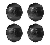 MOROBOR Lot de 4 poignées de tiroir auto-adhésives en forme de fleur - Poignées de tiroir instantanées à coller - Poignées de placard sans perçage pour portes miroir de cuisine et de salle de bain