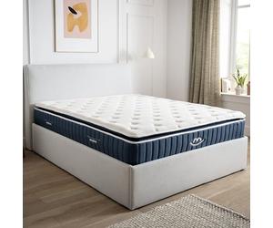 Morphea France - Matelas Hybride Luxe Victoria 160x200cm | Épaisseur 30cm | Elu Produit de l’Année 2025 | Mémoire de Forme AirMemory® & Ressorts Ensachés | Soutien Ferme 8/10 - Accueil Moelleux 3/10