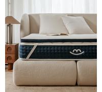 MORPHEA Surmatelas 140x190cm Épaisseur 5cm - Mémoire de Forme Cloudy Surmatelas - Soutien Moelleux - Accueil Souple - Mousse à Haute densité - Tissu Thermorégulé - Marque française