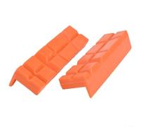 Mors d'étau souples de 12,7 cm, bandes en caoutchouc à l'arrière magnétique | Dos magnétique puissant, installation rapide sans outil, aluminium moulé sous pression, taille de 10,2 cm, prise en main sûre