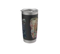 Mort et vie de Gustav Klimt (1916) Gobelet isotherme en acier inoxydable double paroi