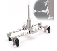Mortaiseuse en bois massif de 430 mm, mandrin de 10 mm, épaisseur de porte de 35 à 100 mm, comprend 3 lames en acier tungstène pour serrure, mortaise et outils de gabarit