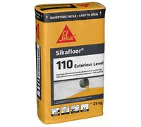SIKA - Autonivelant pour sol intérieur et extérieur - Sikafloor 110 Extérieur Level Gris Clair - Mortier de nivellement, nivellement et chape inégale ou dalle béton, épaisseur 5 à 20 m - 25 kg