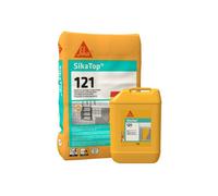 Mortier bi-composant SIKA Sikatop 121 Surfaçage - Gris - 26.75kg