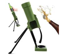 Mortier Décapsuleur 51 mm Éjection automatique de bouchon avec mécanisme à pression Décapsuleur amusant mains libres pour bar à la maison, fête, générique