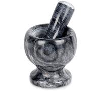 Vilde Mortier en granit avec pilon – 11 cm – pour épices et noix – Graphite