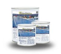 Mortier époxy coloré autolissant pour sols Kit de 10 Kg Neutre à colorer