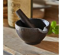 Mortier et pilon Chansel noir H/Ø env. 6/11.5 cm