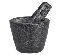 Cole & Mason Mortier et pilon Dorchester en granit D10 cm Noir