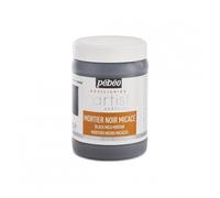 Mortier - Noir - Peinture acrylique - Effet métallisé - Pébéo - 250ml