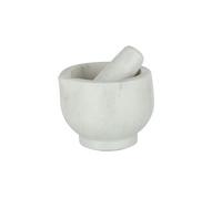 Mortier & Pilon en Marbre "Puglia" 12cm Blanc