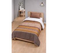 Mortreux Couette légère imprimée tomiris/Non tissé Blanc - 1 Personne 140x200 - Legere