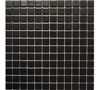 MOS18D-0311 Carreaux de mosaïque en céramique Noir mat