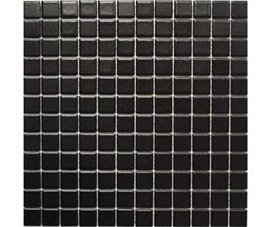 MOS18D-0311 Carreaux de mosaïque en céramique Noir mat